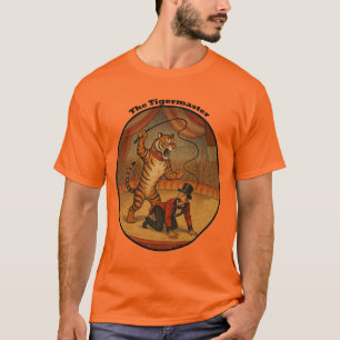 Vintager Circus Tiger Whiff seinen Ringmaster URM T-Shirt