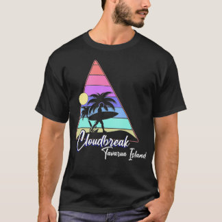 Vintager Cloudbreak Fidschi Surfing T-Shirt