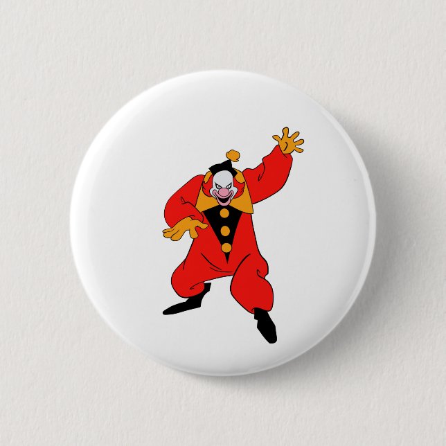 Vintager Clown Button (Vorderseite)
