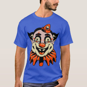 Vintager Clown Halloween T-Shirt