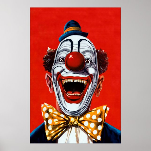 Vintager Clown Poster (Vorne)