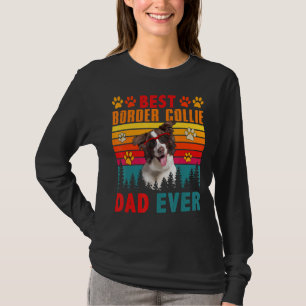 Vintager Collie Vater je Niedlicher Hundeversand T-Shirt