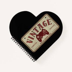 Vintager Controller Limited Edition Originalteile Notizbuch