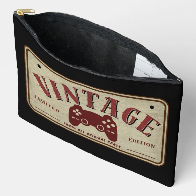 Vintager Controller Limited Edition Originalteile Zubehörtasche (Offen)