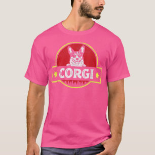 Vintager Corgi Dog Dog Dog Dog Vater Dog T-Shirt