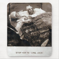 Vintager Couple Stopp Tickling 1906