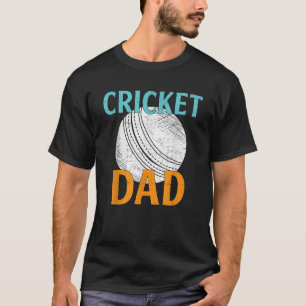 Vintager Cricket-Player-Vater verleiht Funny Sport T-Shirt
