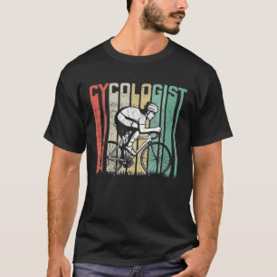 Vintager Cykologe Mountainbike-Rad Funny Gif T-Shirt