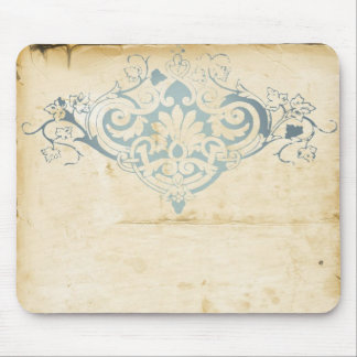 Vintager Damast Mousepad