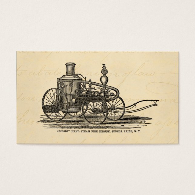 Vintager Dampffeuer-Motor aus dem 18. Jahrhundert  (Vorderseite)