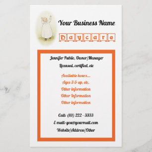 Vintager Daycare Business Flyer