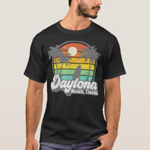 Vintager Daytona Beach Florida Surfing Retro 70er T-Shirt