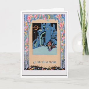 Vintager Deko 3 Könige Briefpapier Weihnachtskarte Feiertagskarte