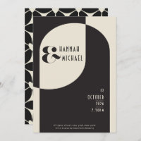 Vintager Deko mit schwarzem Knochen