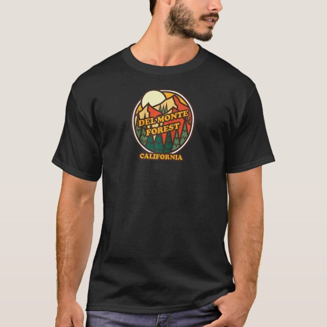 Vintager Del Monte Forest T-Shirt (Vorderseite)