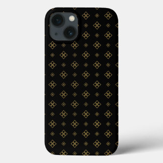 Vintager Designer Gold Diamond Muster Case-Mate iPhone Hülle