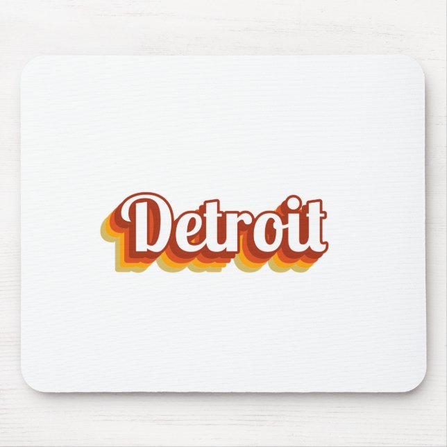 Vintager Detroit Mousepad (Vorne)