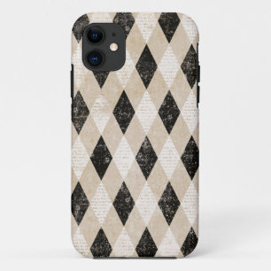 Vintager diagonaler RauteGrunge iPhone 5s Fall Case-Mate iPhone Hülle