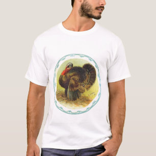 Vintager die Feiertags-Erntedank-Türkei-T - Shirt