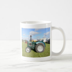 Vintager Dieseltraktor Kaffeetasse