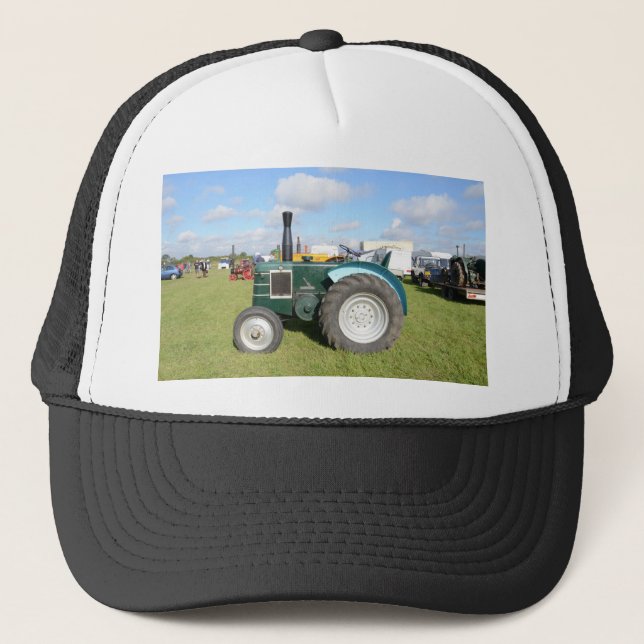 Vintager Dieseltraktor Truckerkappe (Vorderseite)