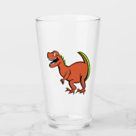 Vintager Dinosaurier Trinkgläser Glas