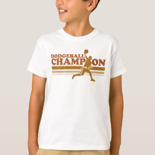 Vintager Dodgeball Meister scherzt T - Shirt