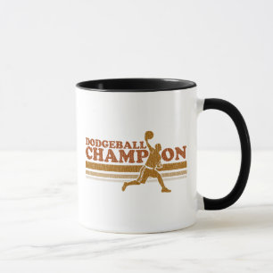 Vintager Dodgeball Meister Tasse