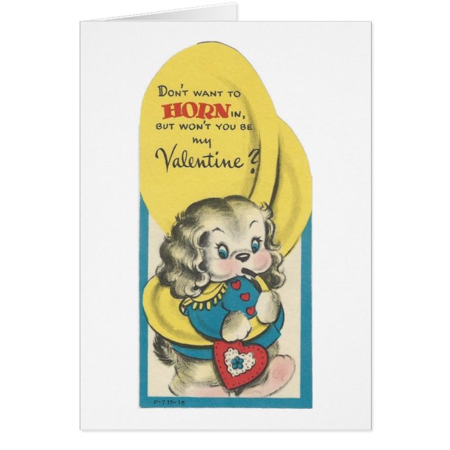 Vintager Doggy Valentine (Vorne)