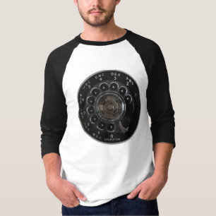 Vintager Drehtelefon-T - Shirt