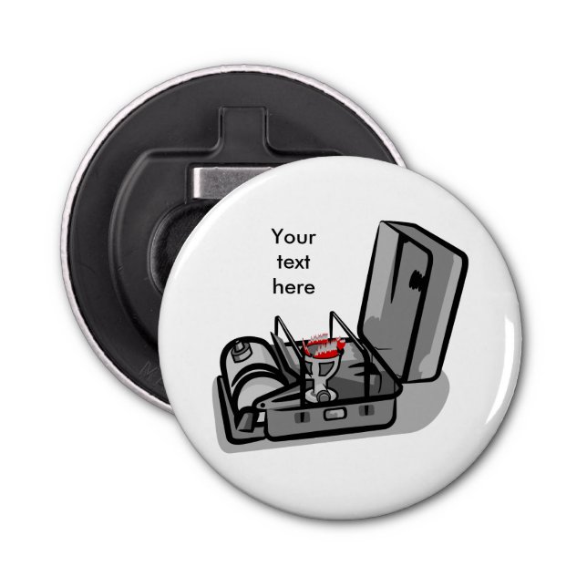 Vintager Druckkasten Flaschenöffner (Vorderseite)