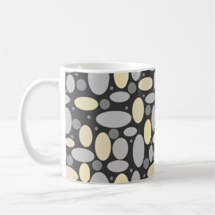 Vintager Druckpat mit spitzen Punktkorkeln Kaffeetasse