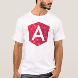 Vintager eckiger JS Javascript-Entwickler T-Shirt