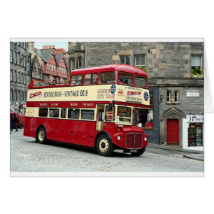 Vintager Edinburgh-Ausflug-Bus, Schottland,