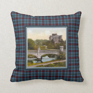 Vintager Eglinton Schloss-MontgomeryTartan Kissen