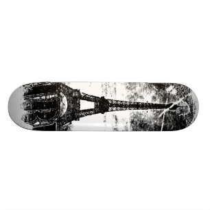 Vintager Eiffel-Turm Paris 2 Skateboard