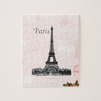 Vintager Eiffel-Turm Puzzle