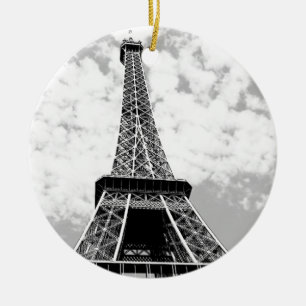 Vintager Eiffelturm Paris Keramikornament