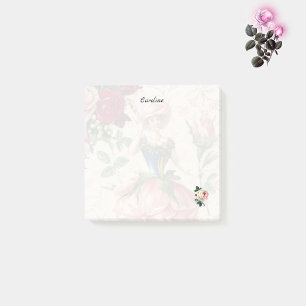 Vintager Eiffelturm Post-it Klebezettel