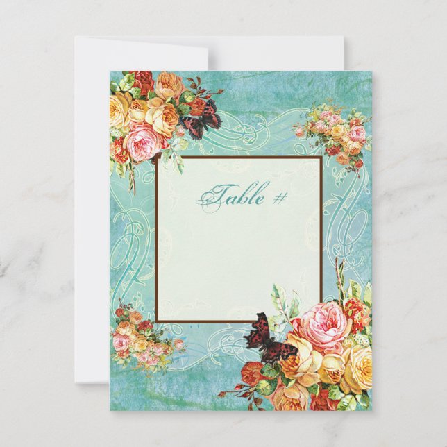 Vintager Einladung (Vorderseite)