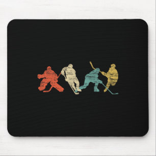 Vintager Eishockey Mousepad