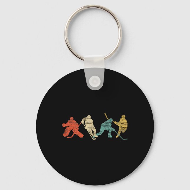 Vintager Eishockey Schlüsselanhänger (Vorderseite)