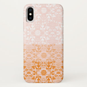 Vintager, eleganter Damaskus gedippter Lace Floral Case-Mate iPhone Hülle