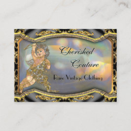 Vintager Engels-elegantes berufliches Visitenkarte