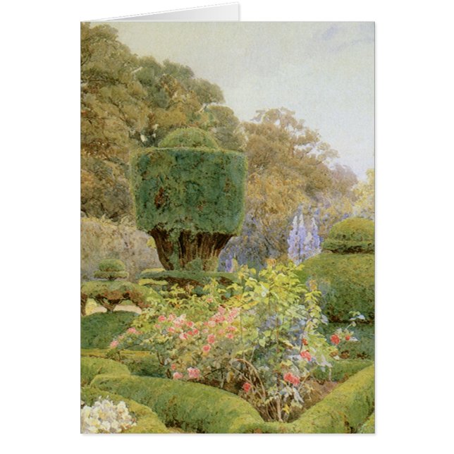 Vintager Englischer Garten, Rose und Pinks von Elg (Vorne)