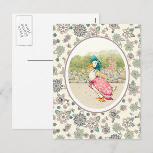 Vintager Entenoster Feiertagspostkarte