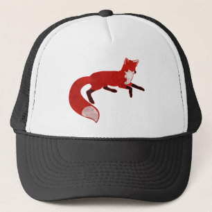 Vintager Entwurfs-Hut Fox Truckerkappe