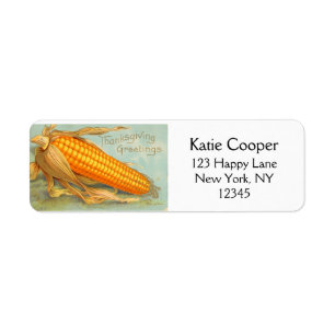 Vintager Erntedank Corn Husk