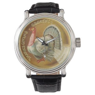 Vintager Erntedank Holiday Türkei Uhr