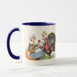 Vintager Erntedank Tasse